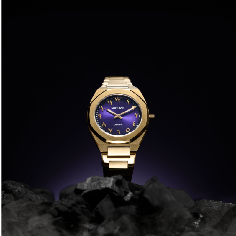 Northgate Club 34 Imperial Purple gold  Arabic numbers (Ladies Size)