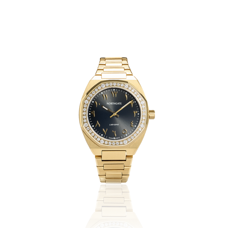 Royal black diamond gold size 34mm - Image 2