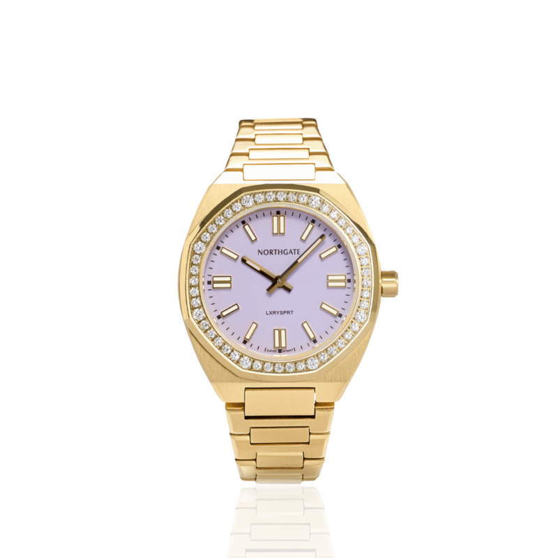 Lilac diamond gold size 34mm - Image 2