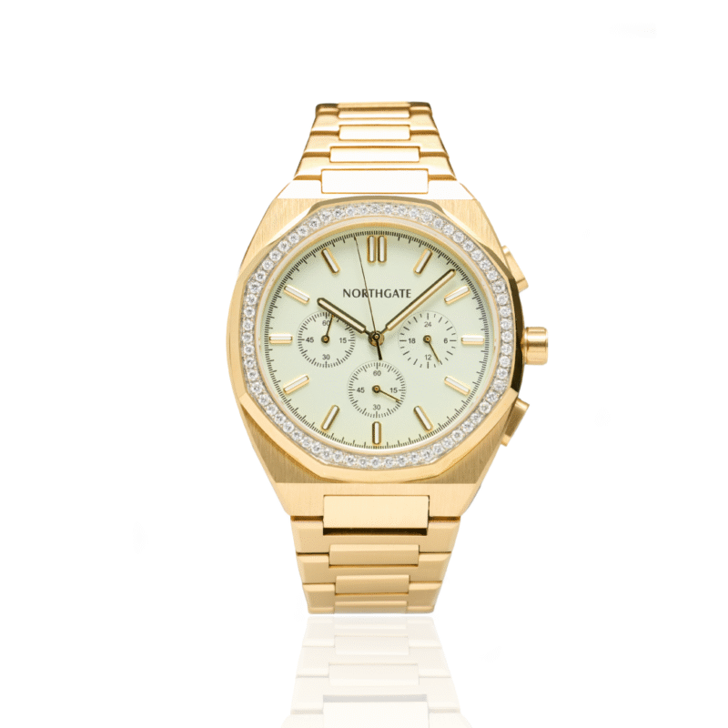Chronograph Mastic Gold Diamond size 40mm - Image 2